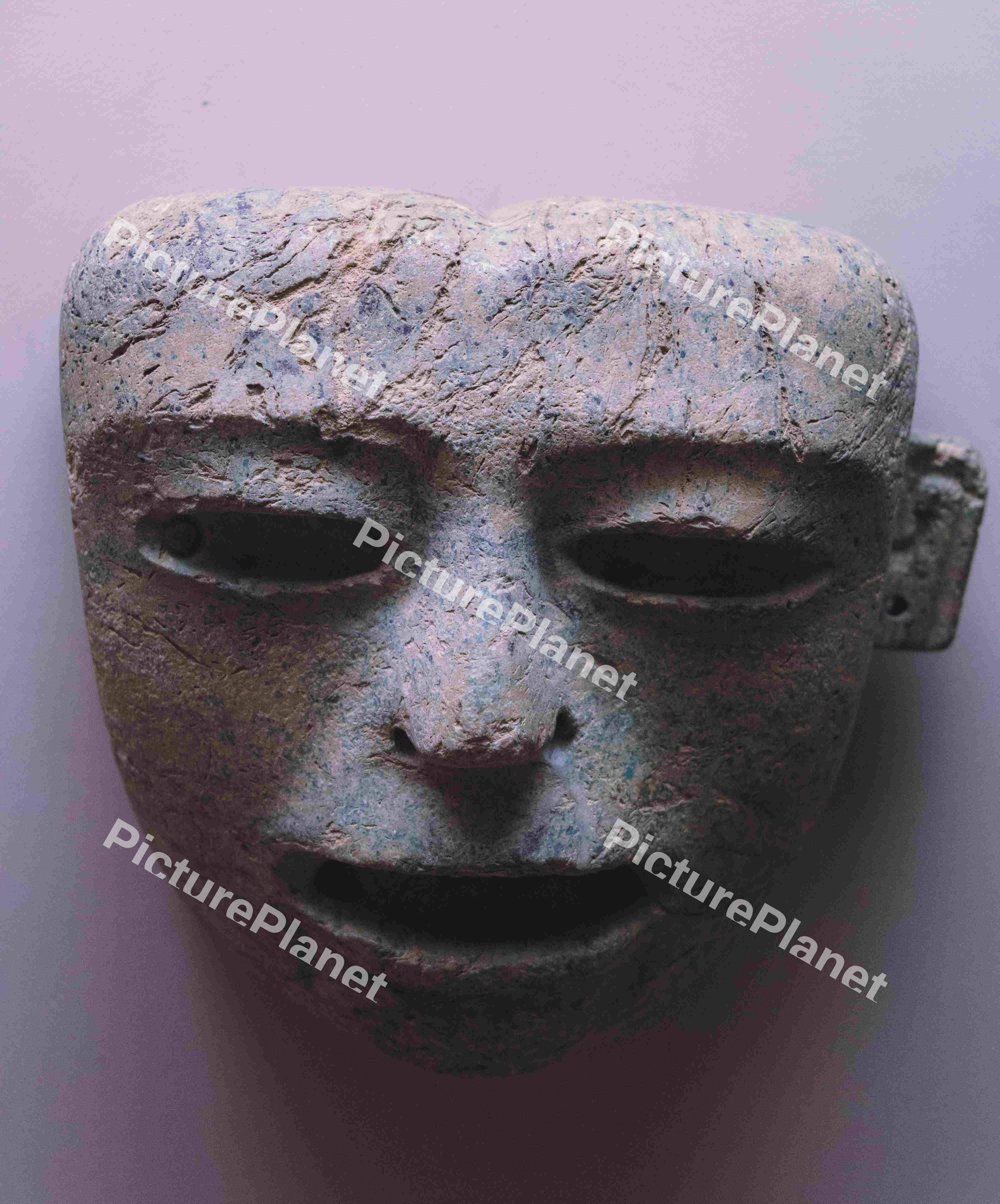 Mayan Mask Sculpture